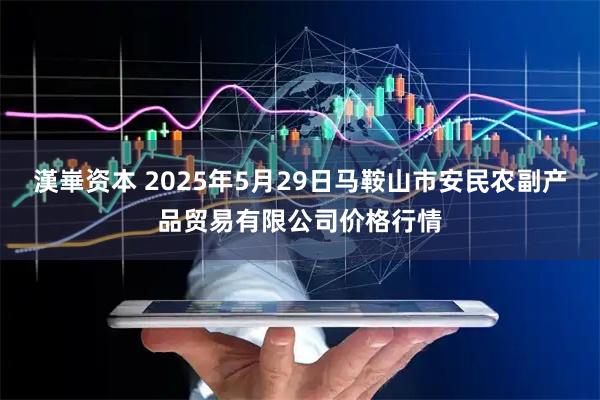 漢崋资本 2025年5月29日马鞍山市安民农副产品贸易有限公司价格行情